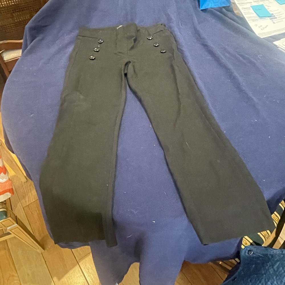 LOFT Black Women's Size 6 Textured Knit Skirt or Pants
